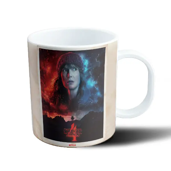 Taza de Plástico Stranger Things 4 Max Afiche Netflix