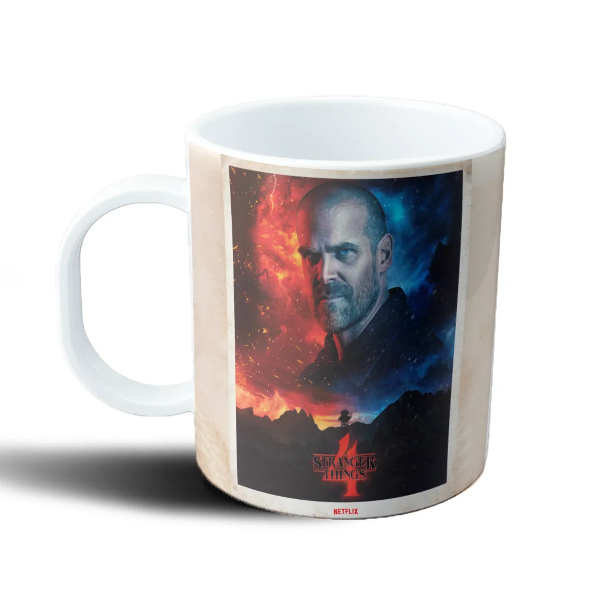 Taza de Plástico Stranger Things 4 Póster Netflix - vista 2