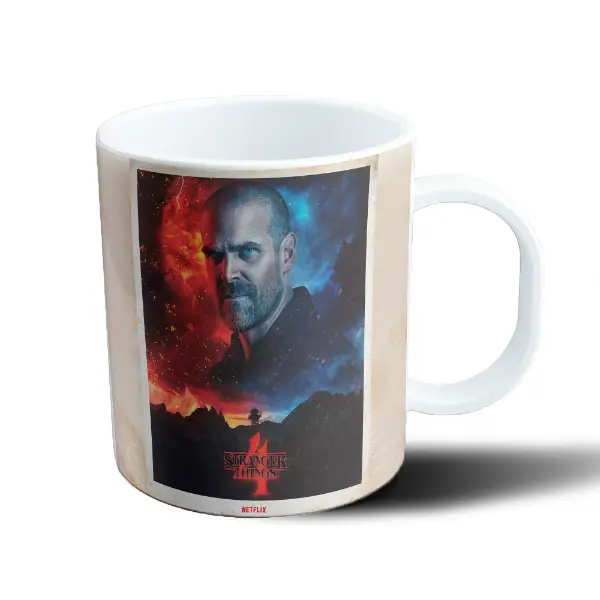 Taza de Plástico Stranger Things 4 Póster Netflix