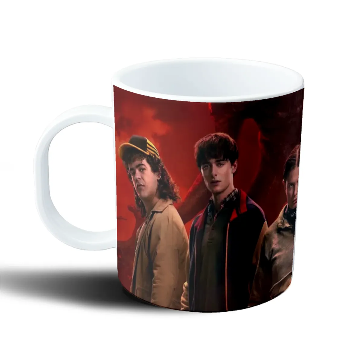 Taza de Plástico Stranger Things Temporada 5 Personajes - vista 2