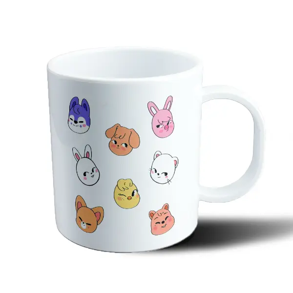 Taza de Plástico Stray Kids SKZOO Caritas