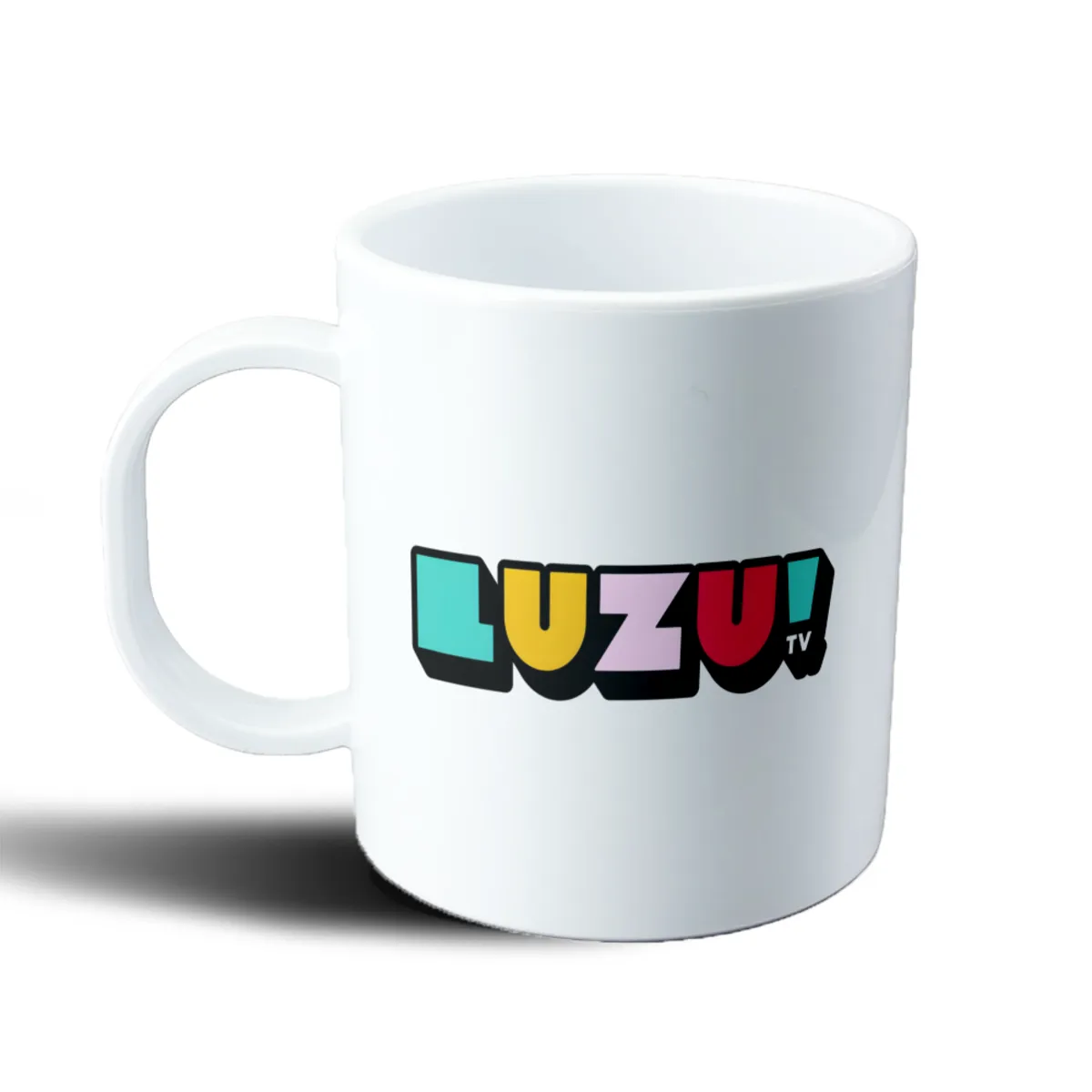 Taza de Plástico Luzu TV Logo - vista 2