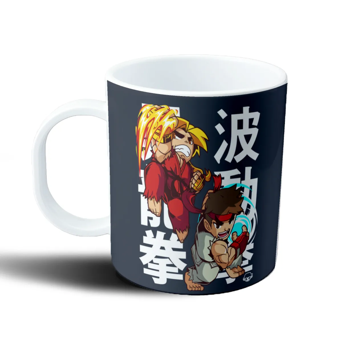 Taza de Plástico Street Fighter Ken y Ryu Chibi - vista 2