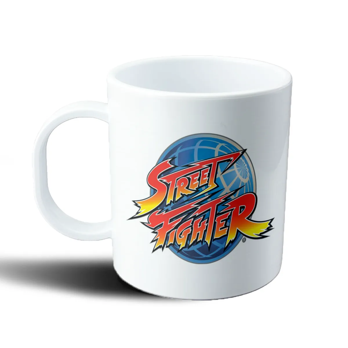 Taza de Plástico Street Fighter Logo Mundial - vista 2