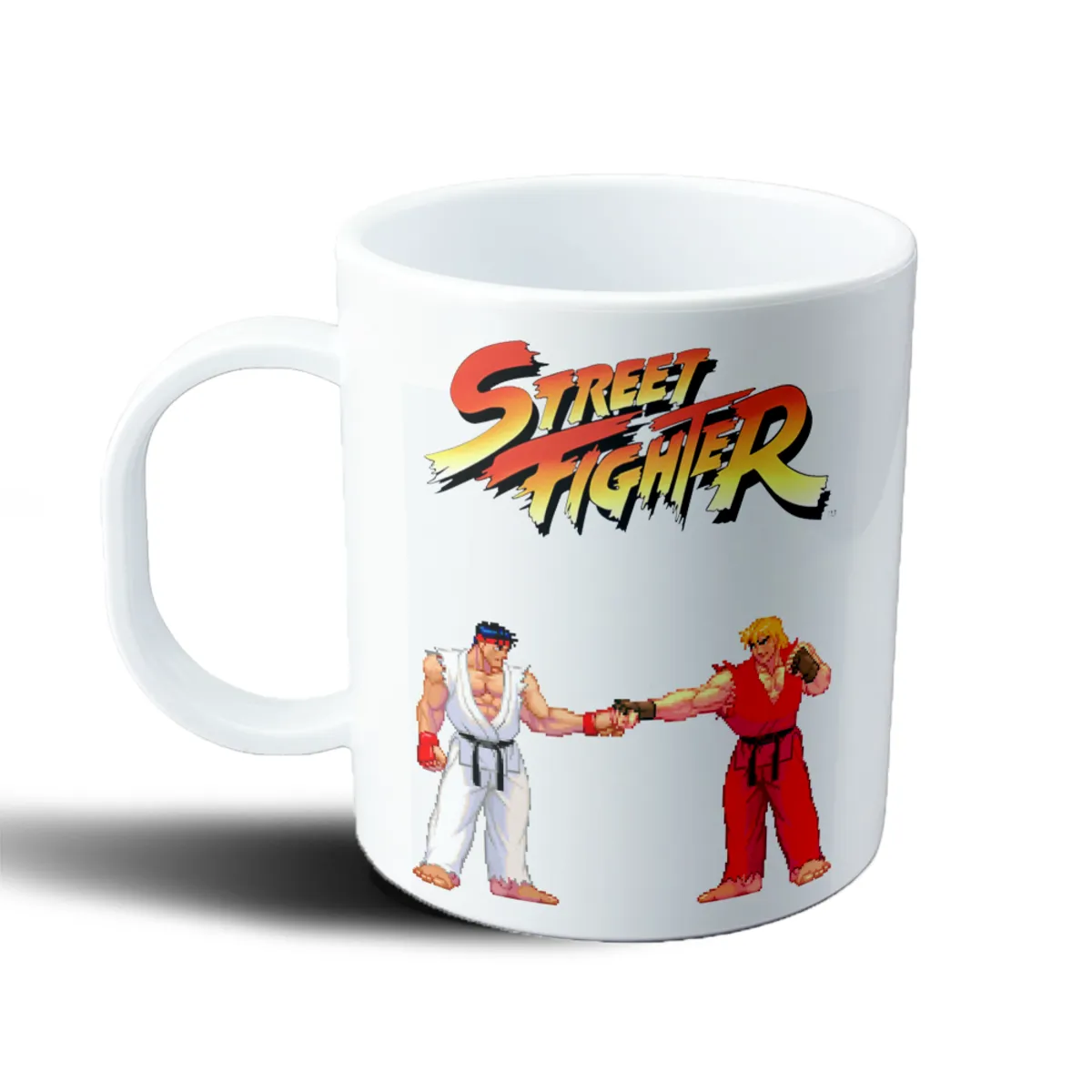 Taza de Plástico Street Fighter Ryu y Ken - vista 2