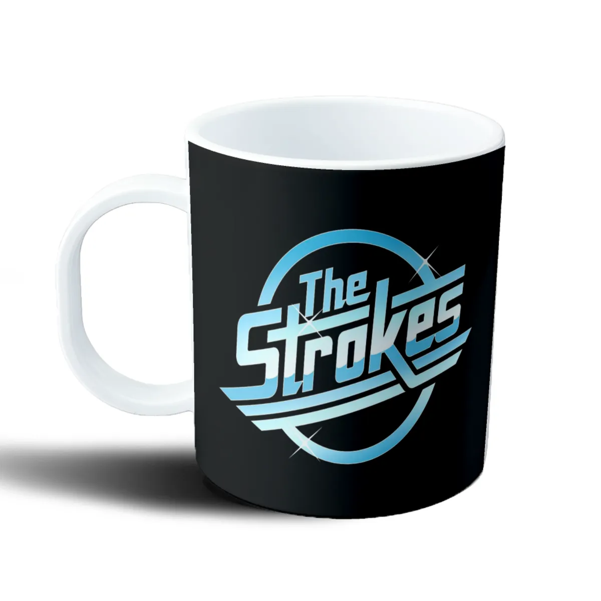 Taza de Plástico The Strokes Logo Celeste - vista 2