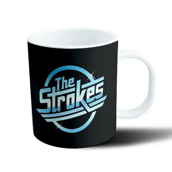 Taza de Plástico The Strokes Logo Celeste