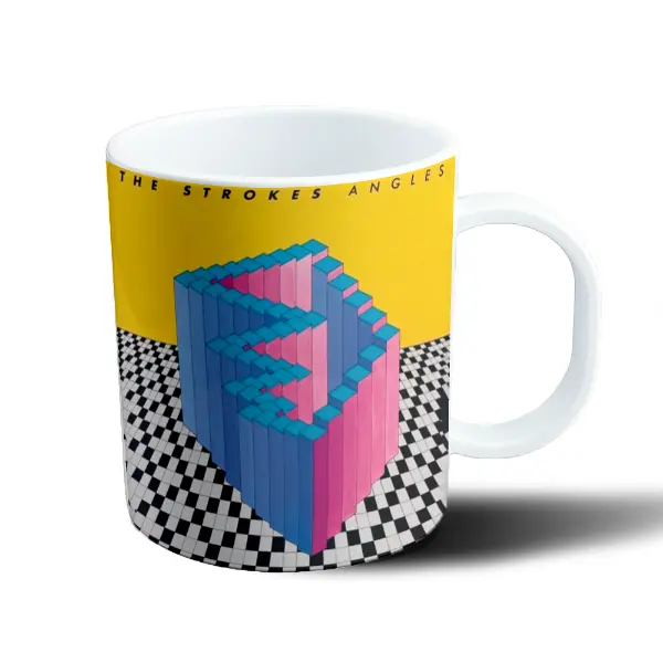Taza de Plástico The Strokes Angles Cubo Isométrico