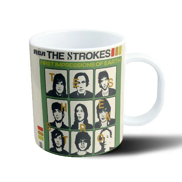 Taza de Plástico The Strokes First Impressions of Earth