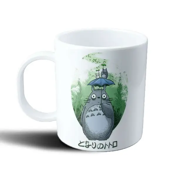Taza de Plástico Studio Ghibli Mi Vecino Totoro con Paraguas