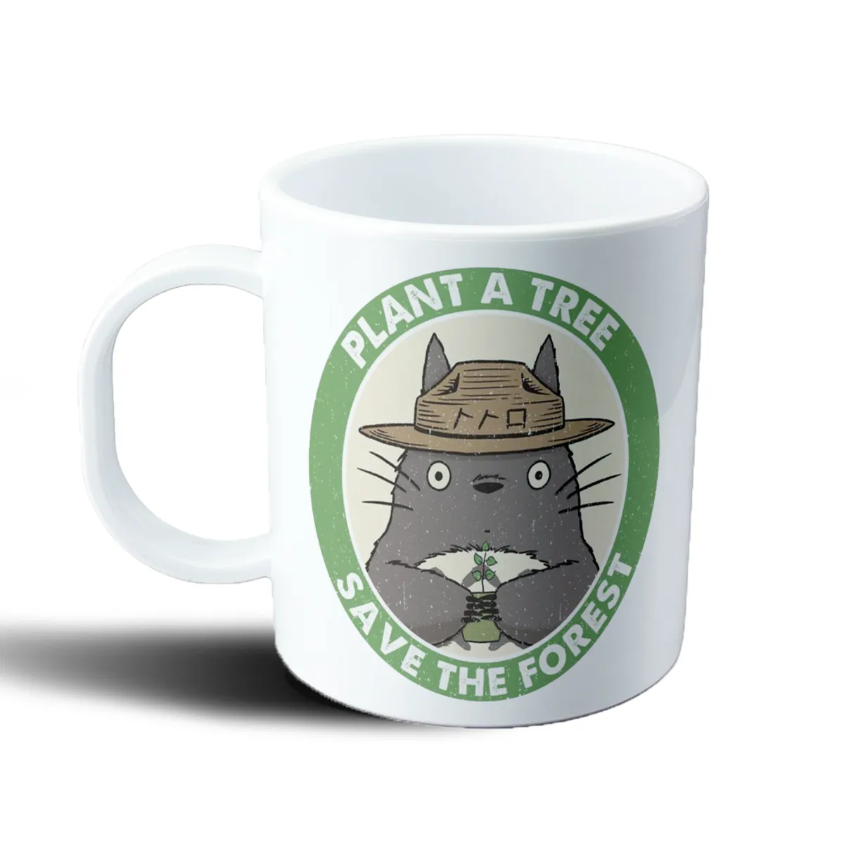 Taza de Plástico Studio Ghibli Totoro Plant a Tree Save the Forest - vista 2