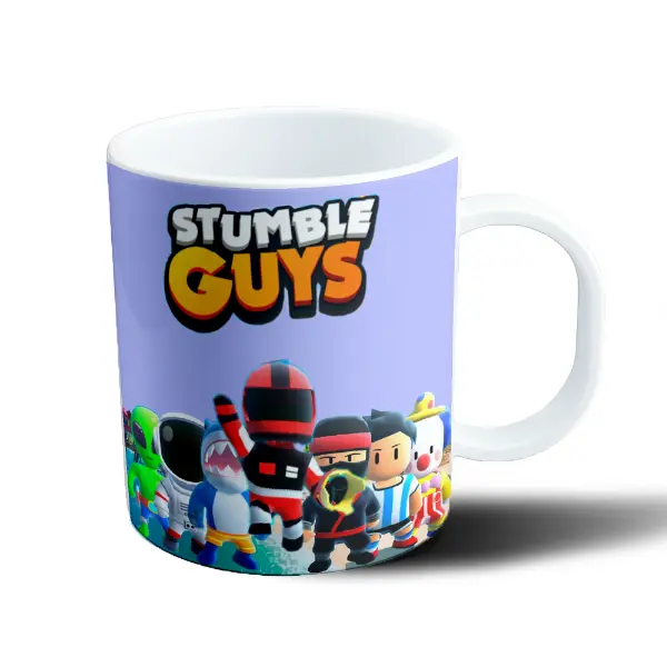 Taza de Plástico Stumble Guys Personajes