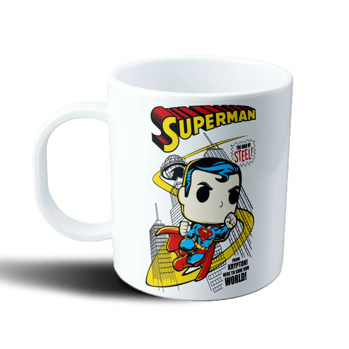 Taza de Plástico Superman Estilo Funko Pop Krypton - vista 2