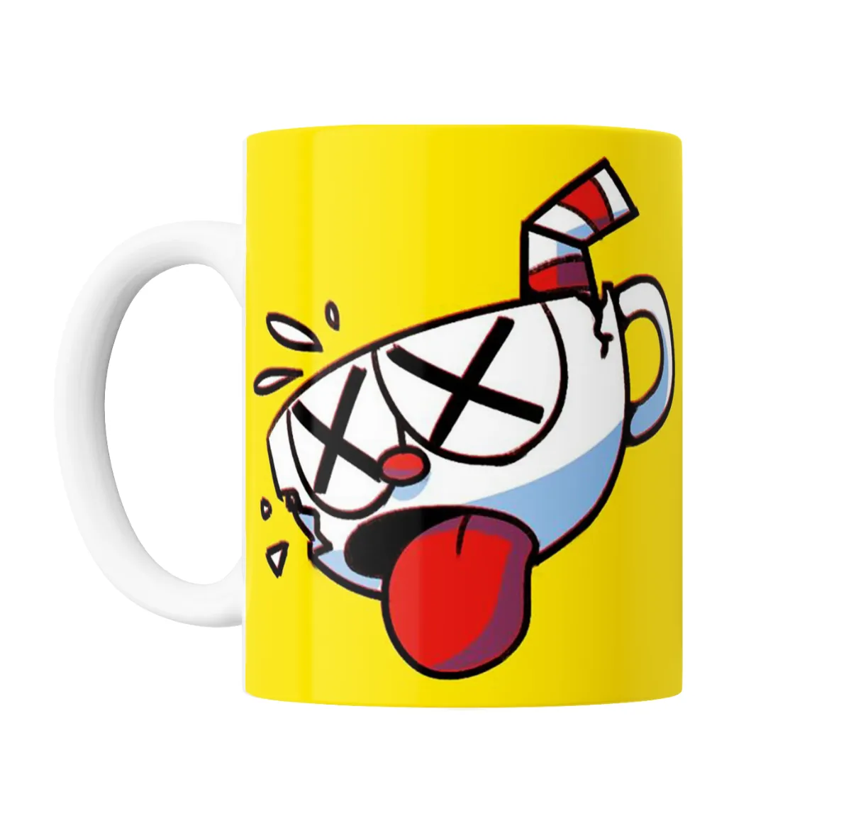 Taza de Cerámica Cuphead Cara Sorprendida - vista 2