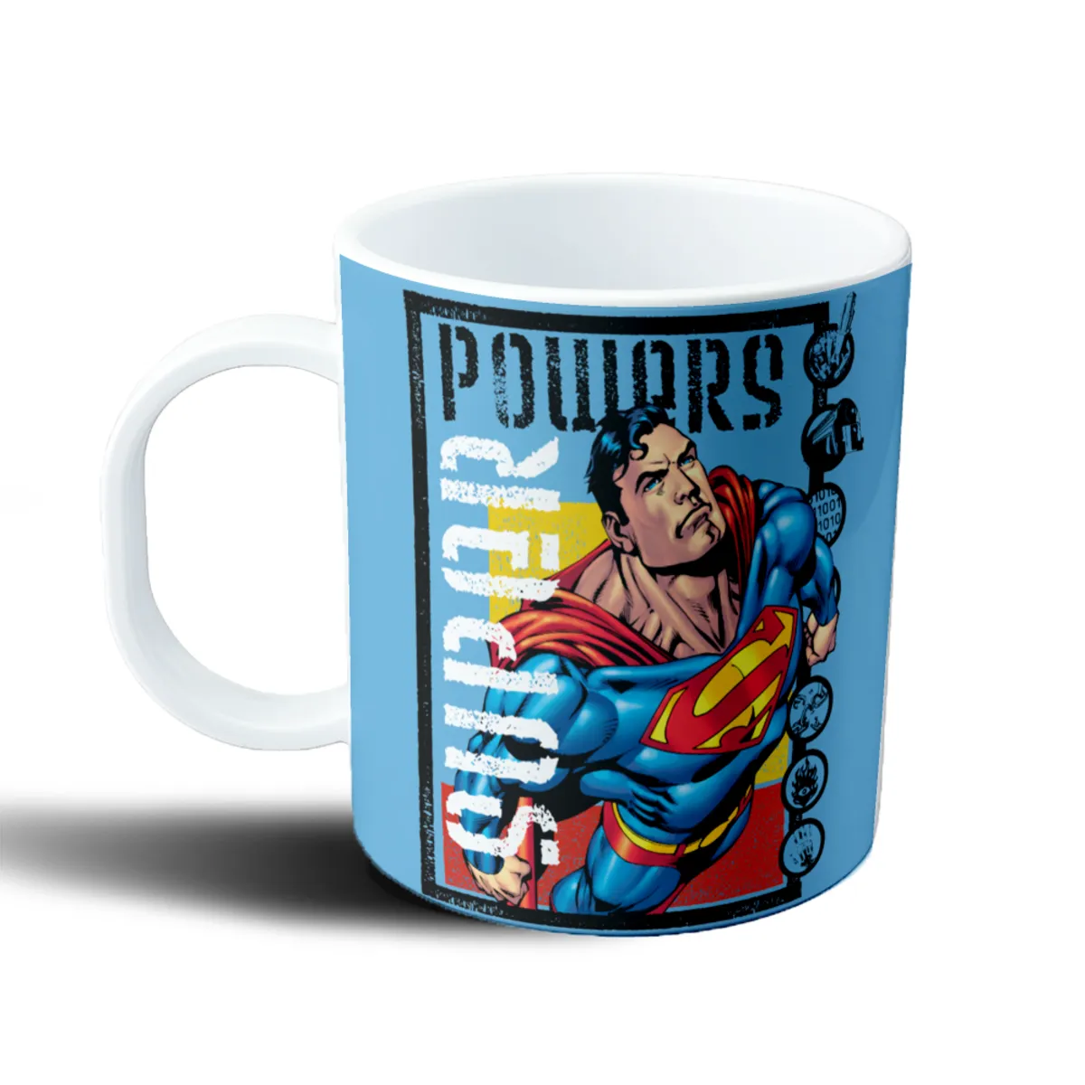 Taza de Plástico Superman Powers Ciudad - vista 2