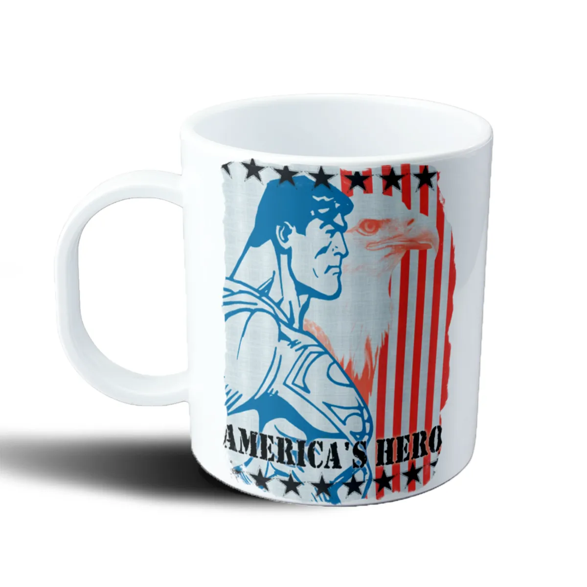 Taza de Plástico Superman America's Hero - vista 2