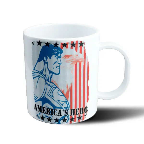 Taza de Plástico Superman America's Hero