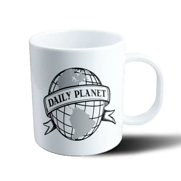 Taza de Plástico Superman Daily Planet