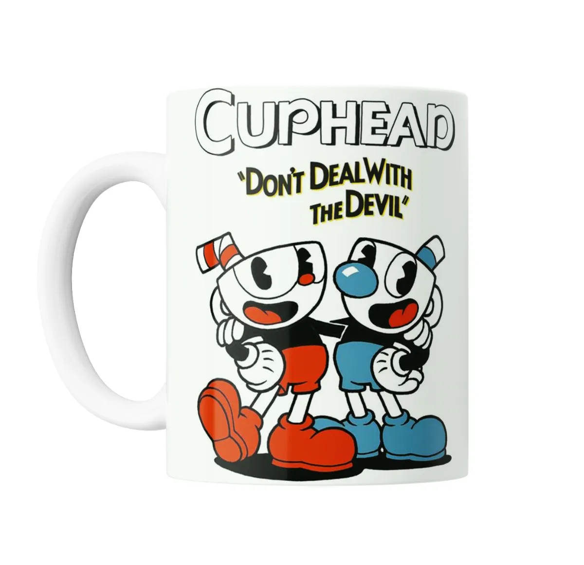 Taza de Cerámica Cuphead Cuphead y Mugman - vista 2
