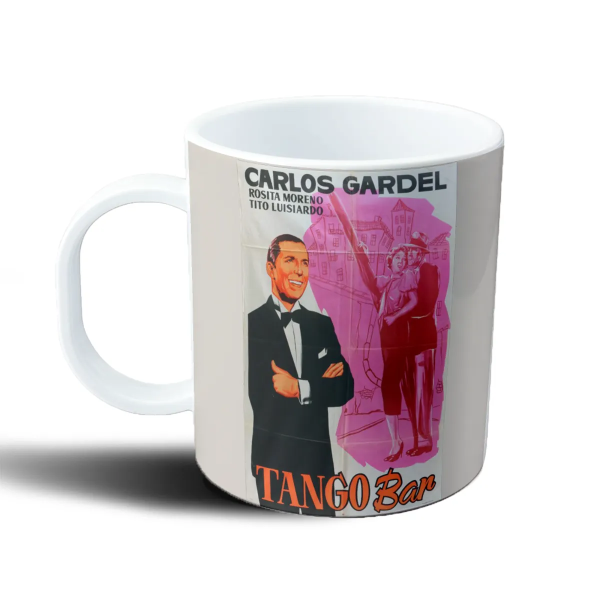 Taza de Plástico Carlos Gardel Tango Bar - vista 2