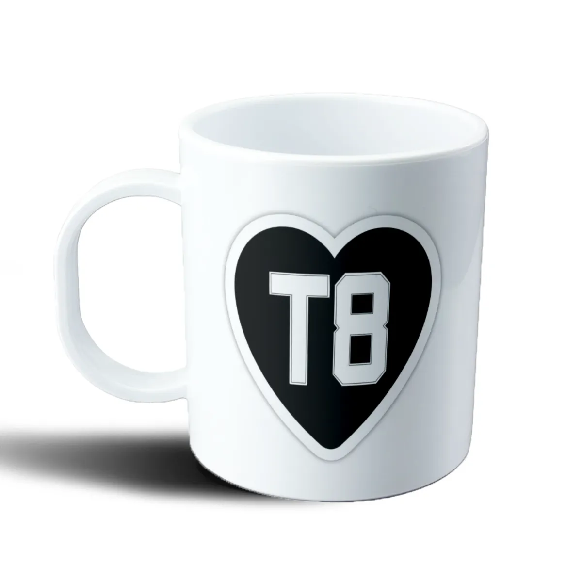 Taza de Plástico Tate McRae Corazón T8 - vista 2