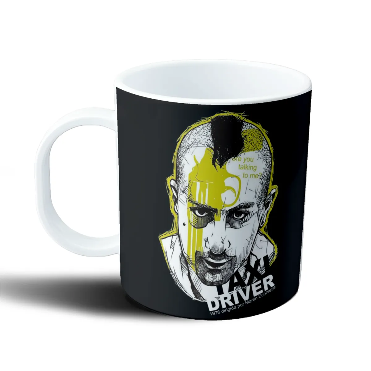 Taza de Plástico Taxi Driver Travis Bickle Are You Talking to Me - vista 2