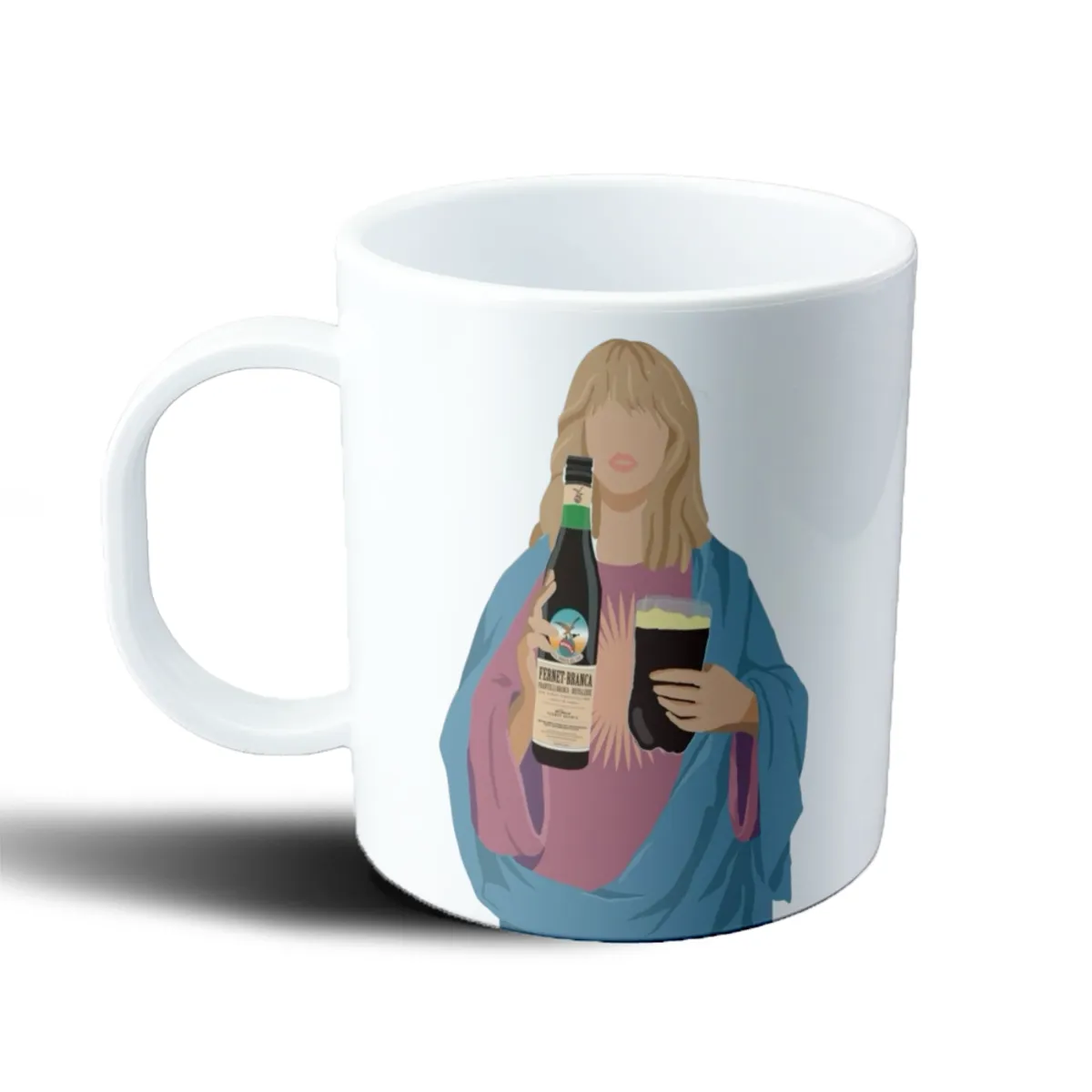 Taza de Plástico Taylor Swift Fernet con Coca - vista 2