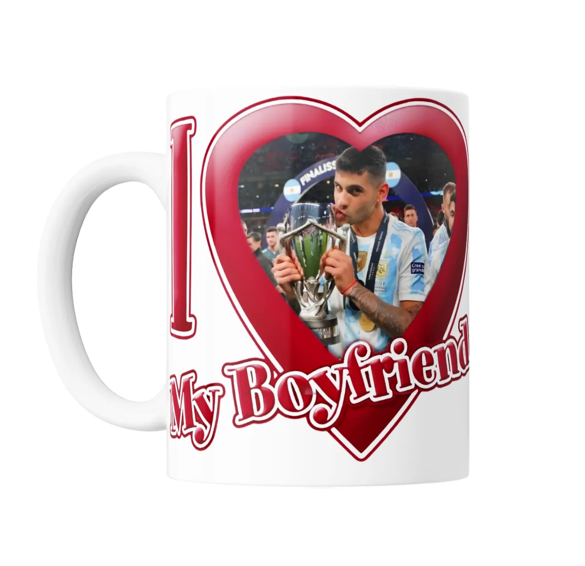 Taza de Cerámica Cuti Romero I Love My Boyfriend - vista 2