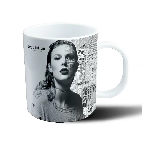 Taza de Plástico Taylor Swift Reputation Diario