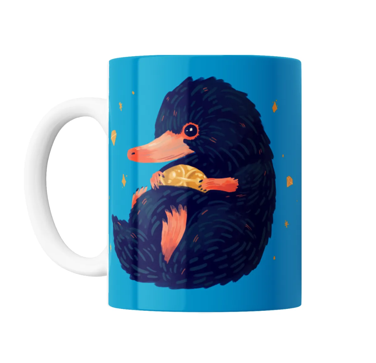 Taza de Cerámica Animales Fantásticos Niffler y Tesoro - vista 2
