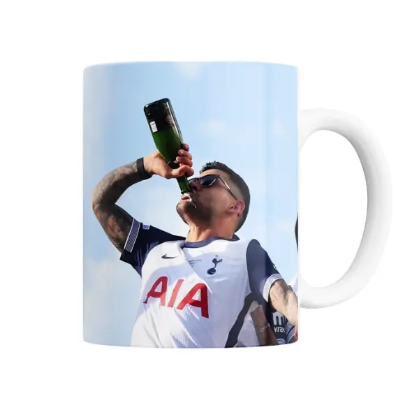 Taza de Cerámica Cuti Romero Tottenham Festejo