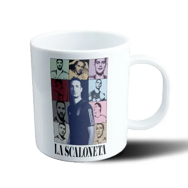 Taza de Plástico Selección Argentina La Scaloneta