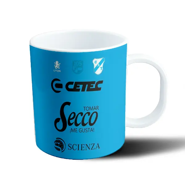 Taza de Plástico Temperley Camiseta Sponsors
