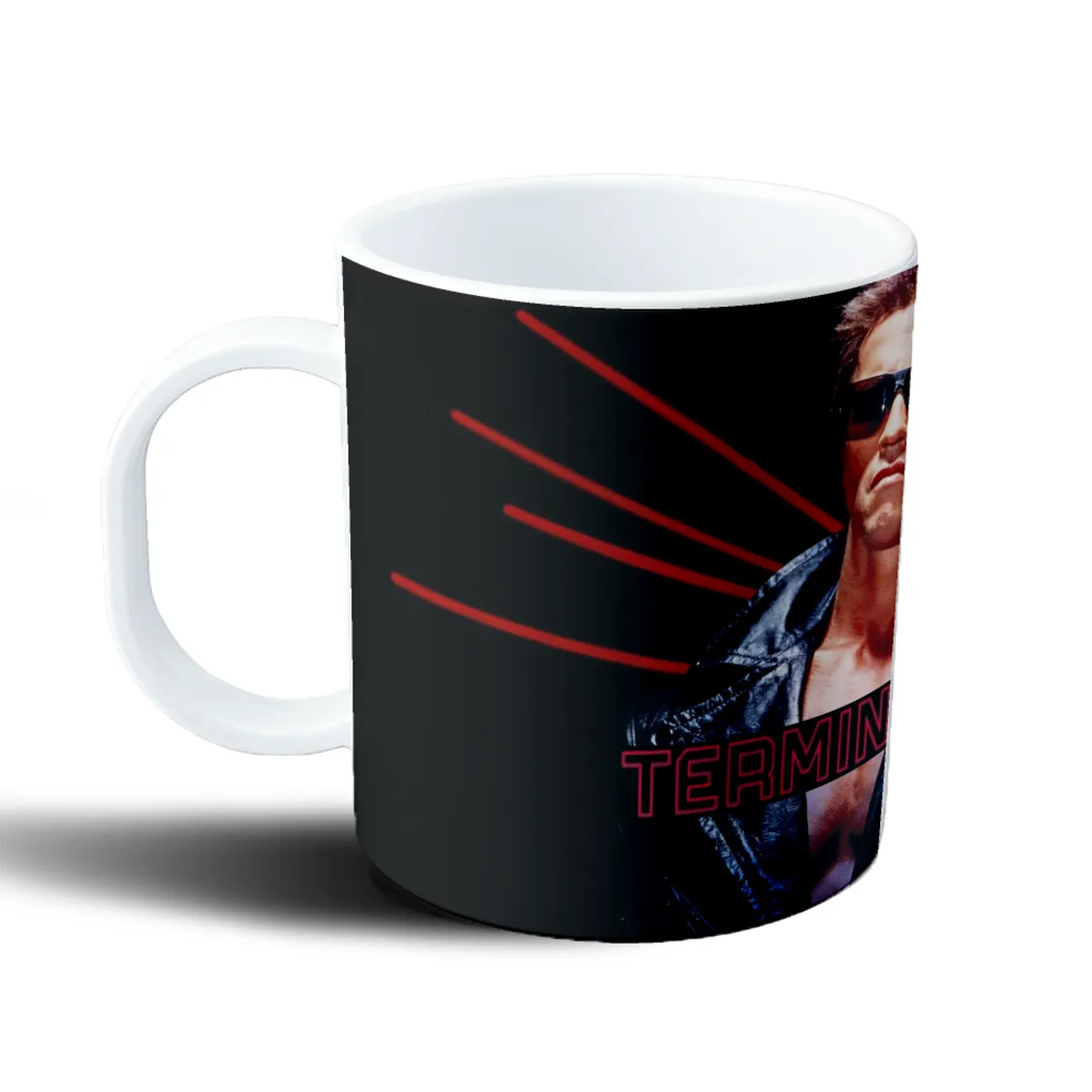 Taza de Plástico Terminator Arnold Schwarzenegger Lentes - vista 2