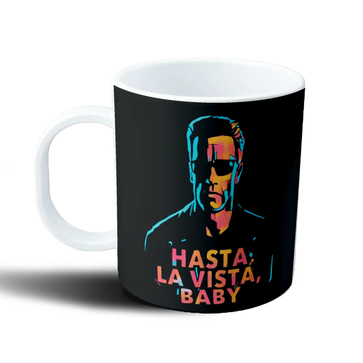 Taza de Plástico Terminator T-800 Hasta la Vista Baby - vista 2