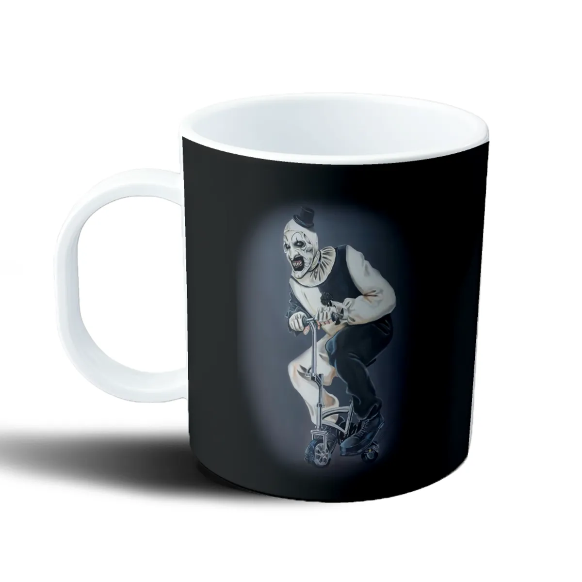 Taza de Plástico Terrifier Art the Clown en Scooter - vista 2