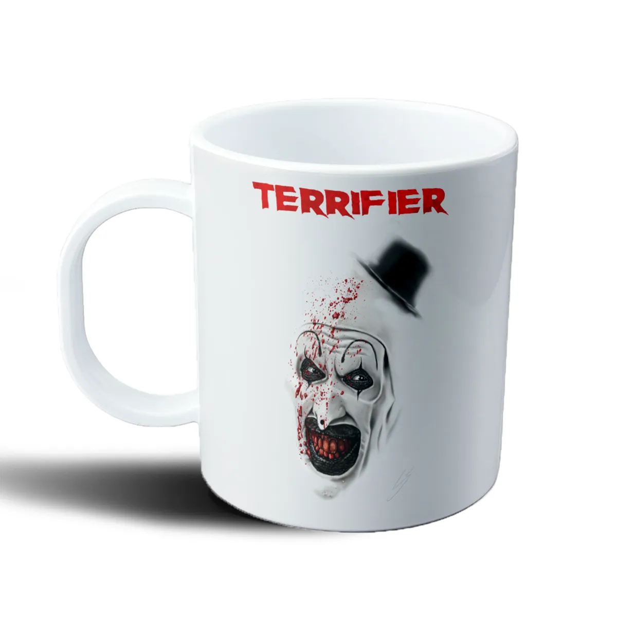 Taza de Plástico Terrifier Art el Payaso - vista 2