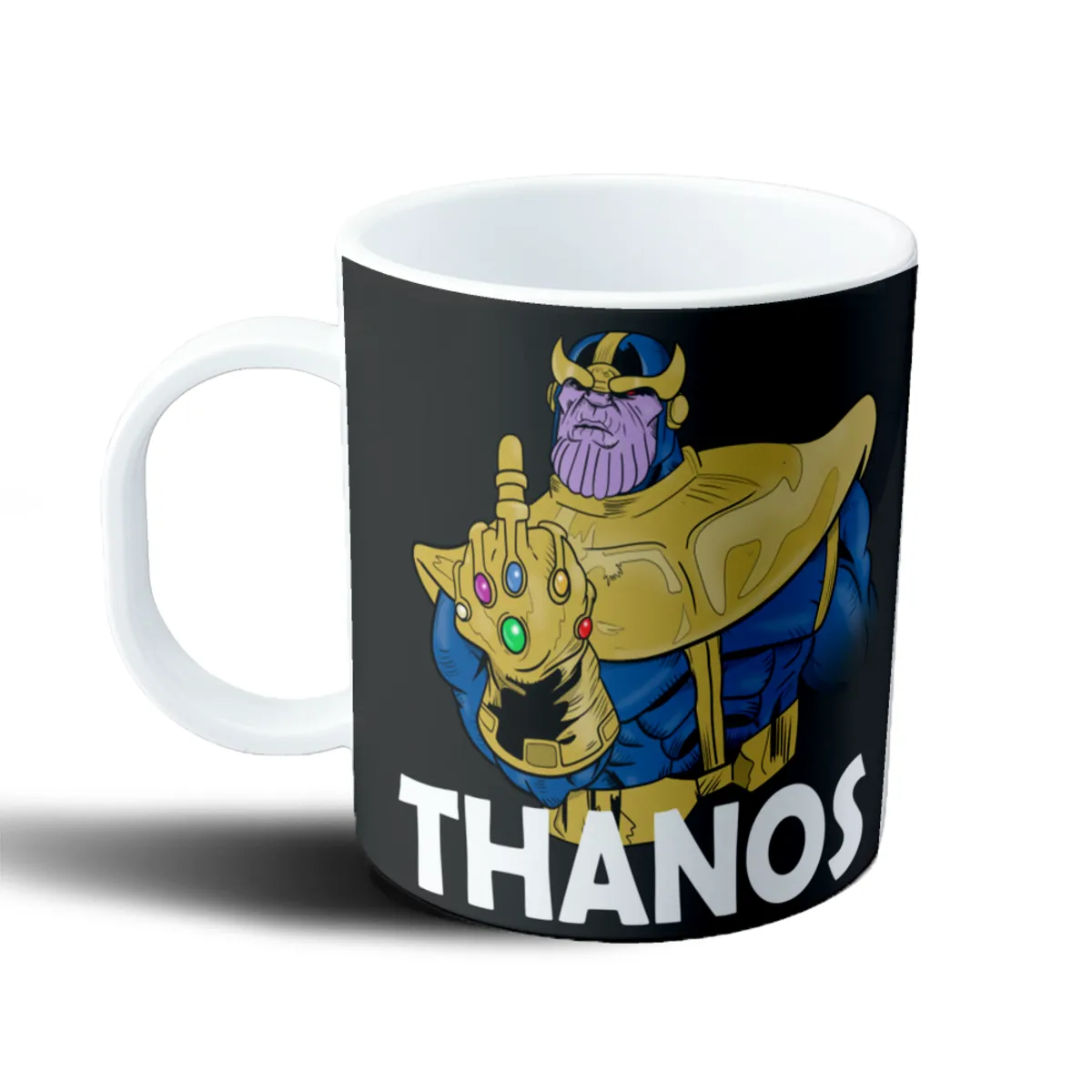 Taza de Plástico Thanos con Guantelete del Infinito - vista 2