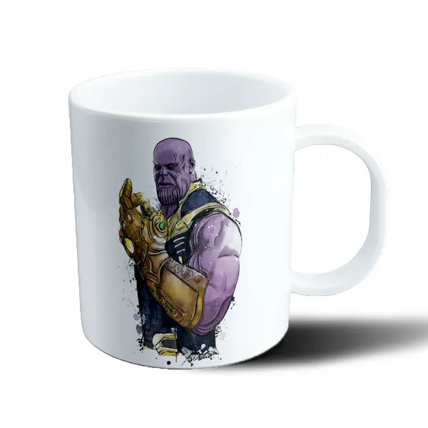 Taza de Plástico Thanos con Guantelete del Infinito