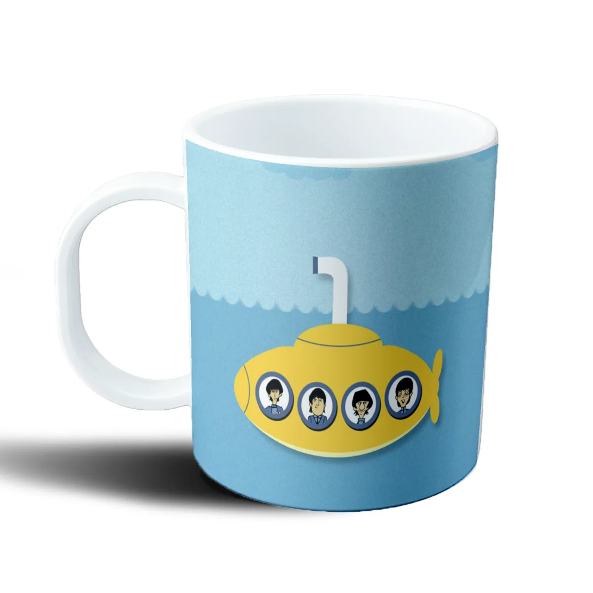 Taza de Plástico The Beatles Yellow Submarine - vista 2
