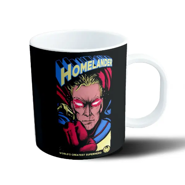 Taza de Plástico The Boys Homelander Superhero Comic