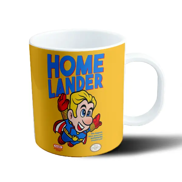 Taza de Plástico The Boys Homelander Estilo Videojuego