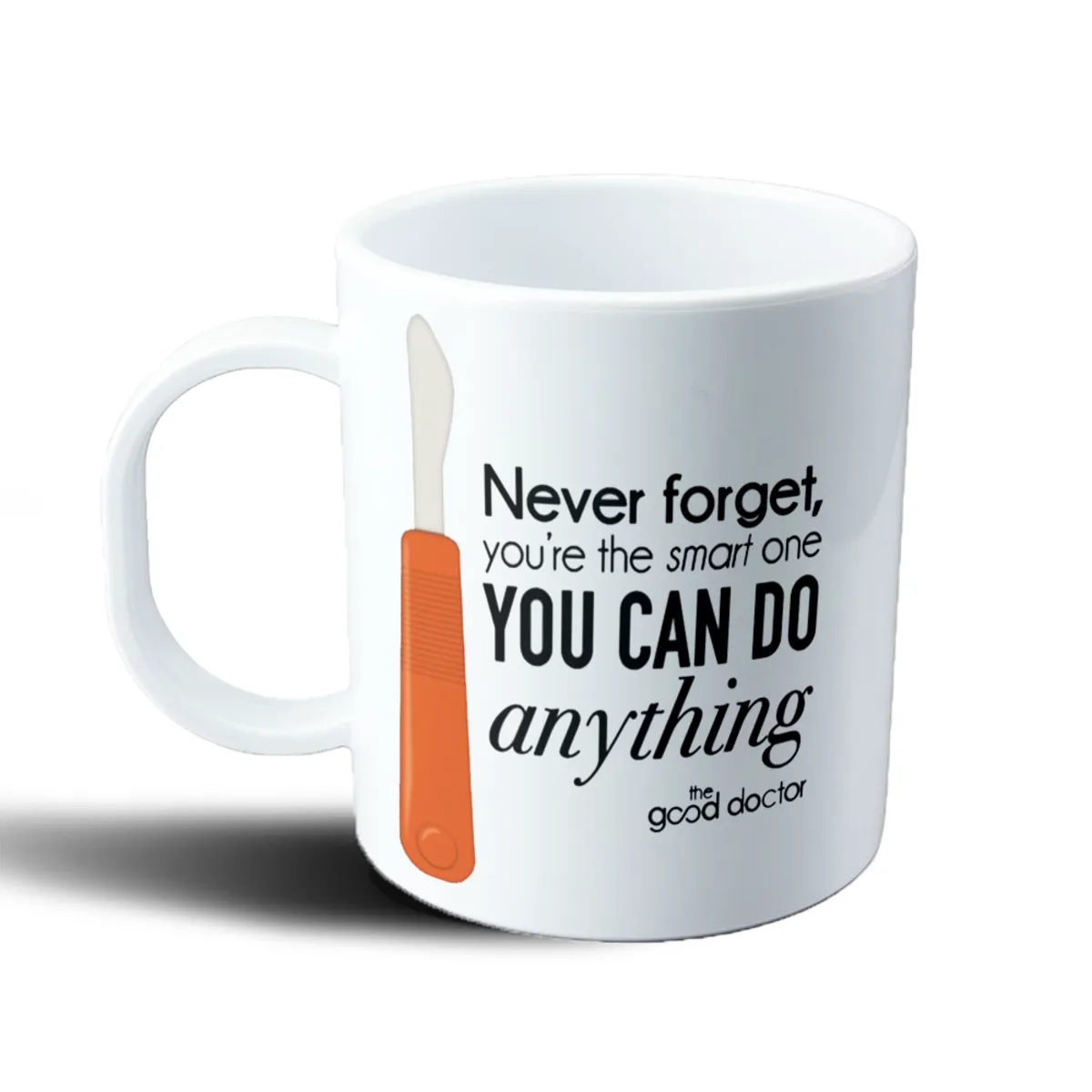 Taza de Plástico The Good Doctor Frase Never Forget You Can Do Anything - vista 2