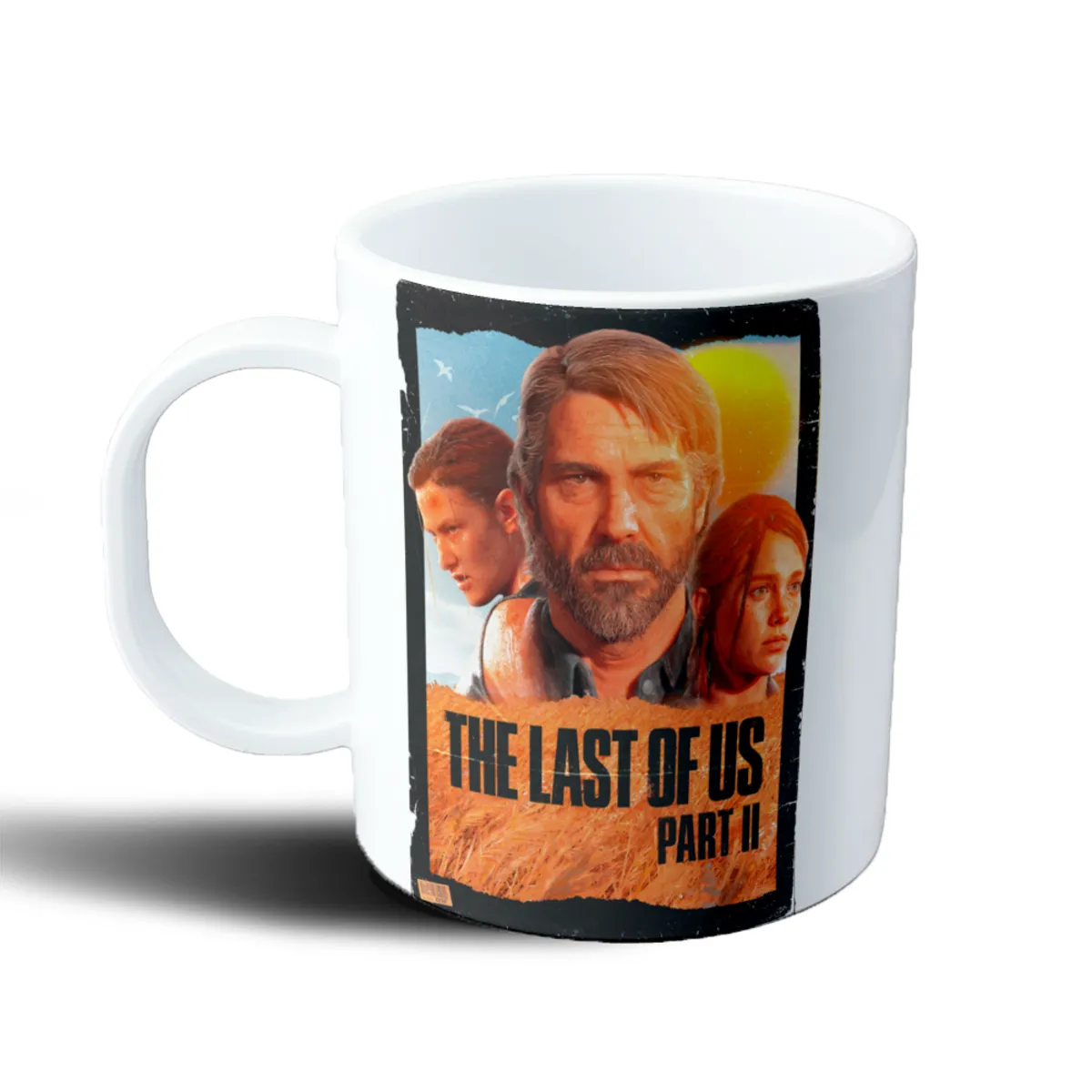 Taza de Plástico The Last Of Us Part II Joel Ellie Dina - vista 2
