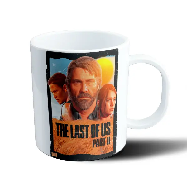 Taza de Plástico The Last Of Us Part II Joel Ellie Dina