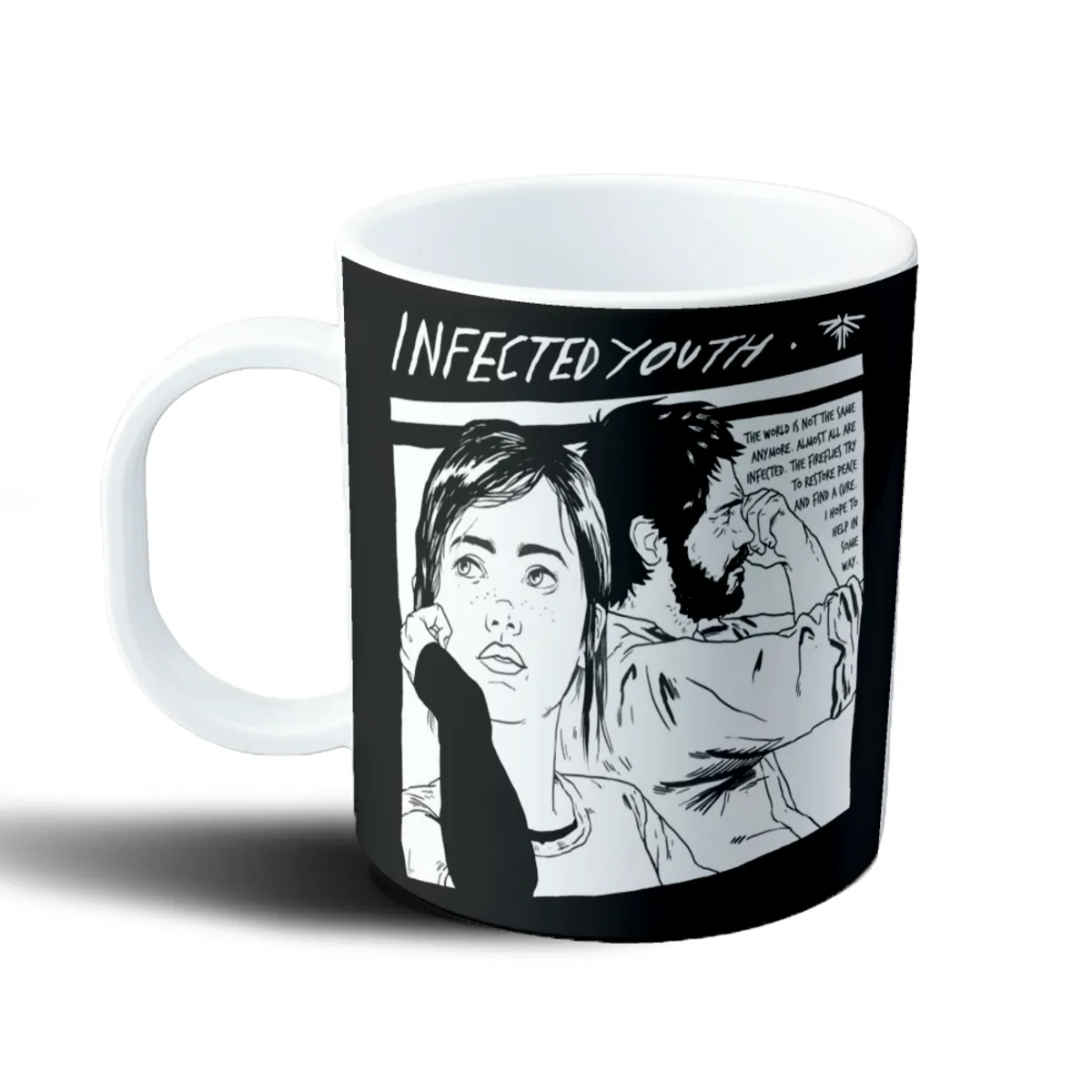 Taza de Plástico The Last of Us Ellie y Joel Infected Youth - vista 2
