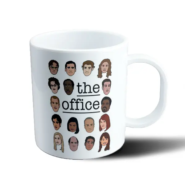 Taza de Plástico The Office Personajes