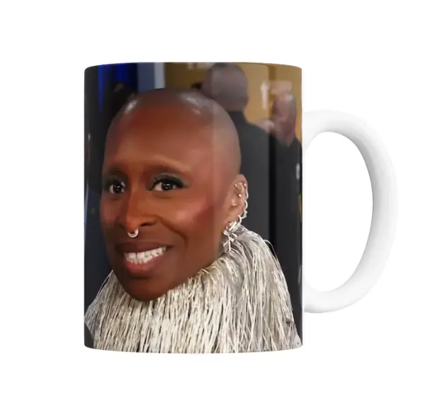 Taza de Cerámica Cynthia Erivo Wicked Meme
