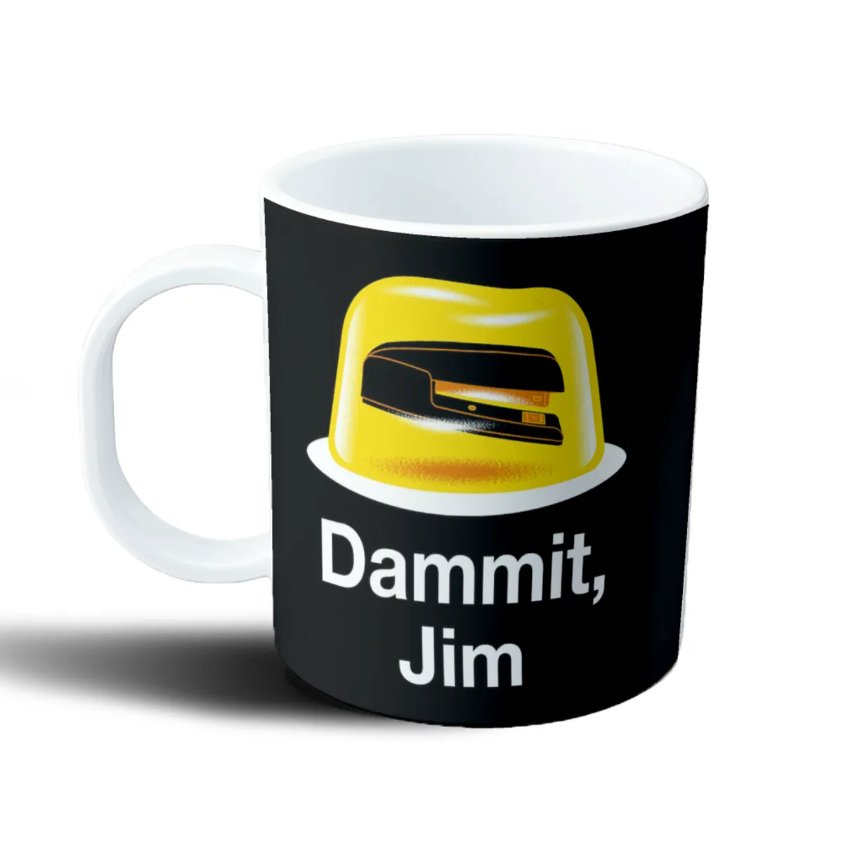 Taza de Plástico The Office Gelatina con Engrapadora Dammit Jim - vista 2