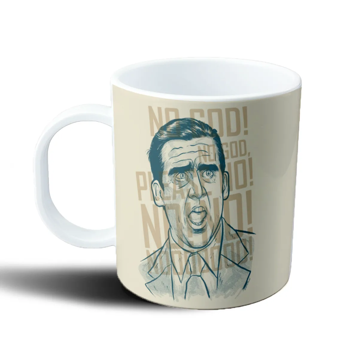 Taza de Plástico The Office Michael Scott No God Please No - vista 2